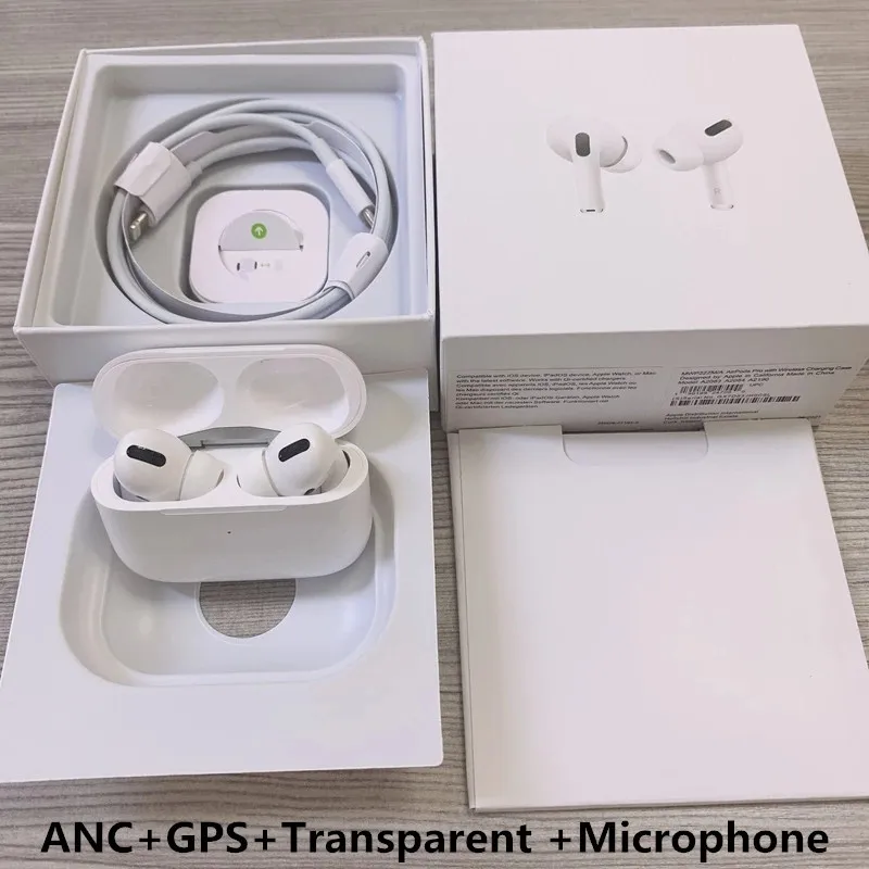 

NEW Airpoddings Pro 3 Wireless Headphone TWS Bluetooth Earphone with Positioning +Name Change+Wireless charging+Smart Sensor+ANC