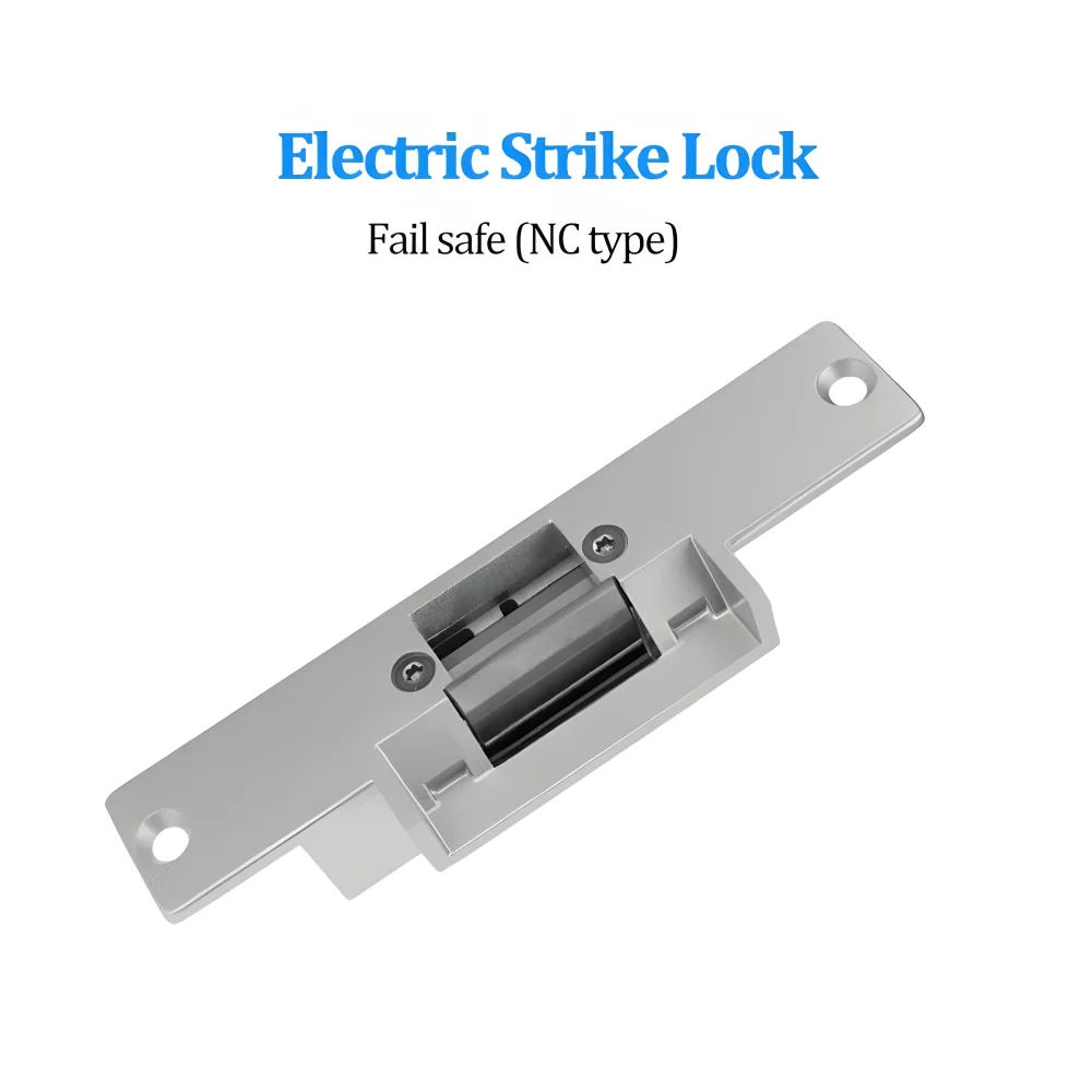 

Fail Safe Electric Strike Lock NC / NO 12V DC Fail Secure Электронные дверные замки Врезной замок для системы контроля доступа