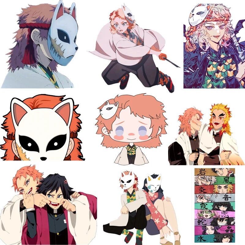 

Нашивки для одежды «рассекающий демонов», термонаклейки с аппликацией