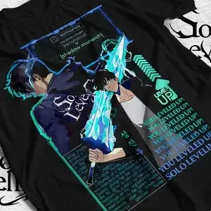 Рубашка для выравнивания соло рубашка с эффектом тени Monarch Sung Jin-Woo