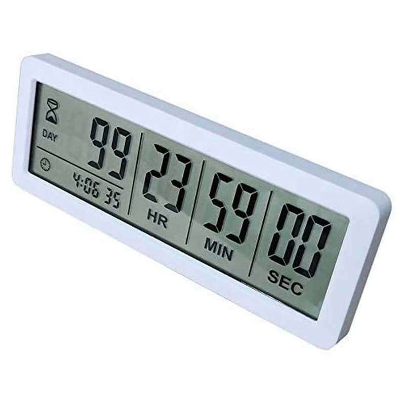 

Цифровые часы с обратным отсчетом на 999 дней, таймер, магнитная Подложка для отпуска, пенсии, свадьбы, лаборатории, кухни, проекта, встречи