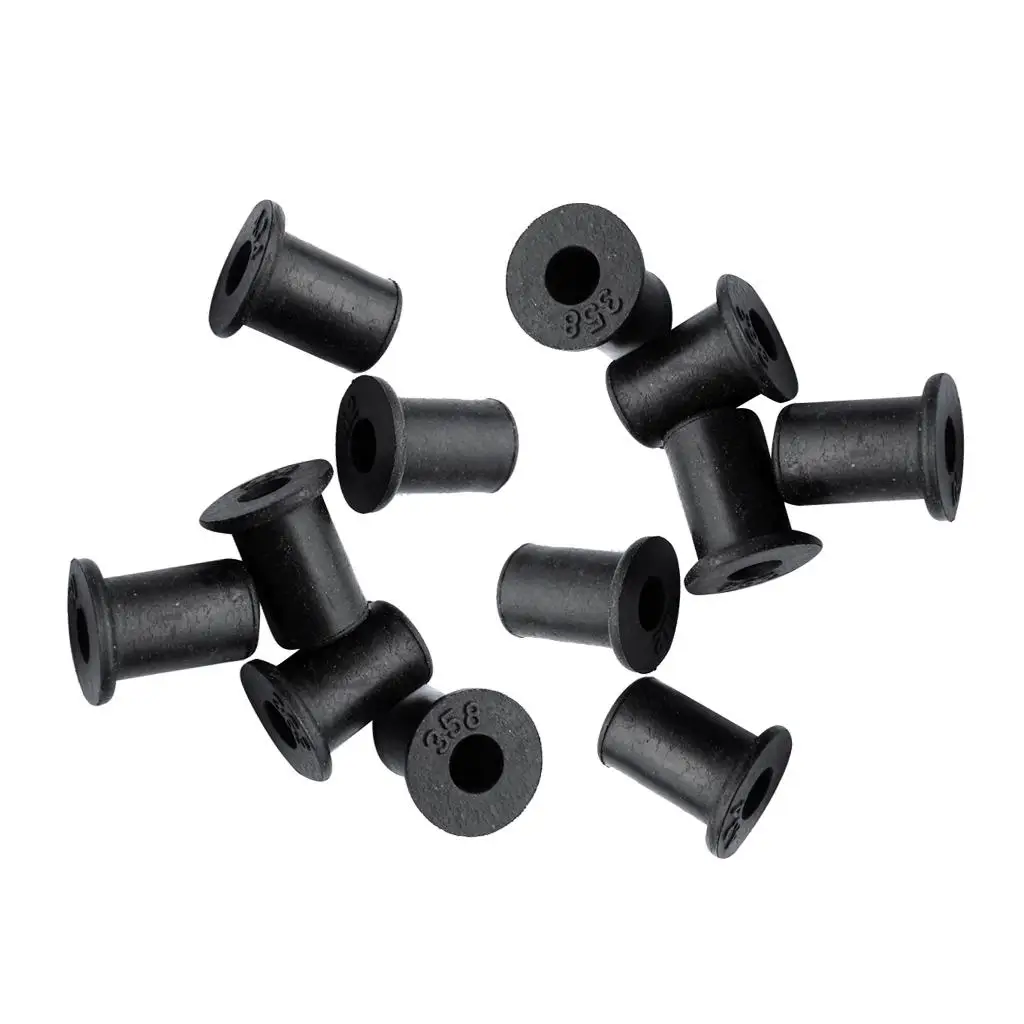 

12x M6 6mm Rubber Windshield Fairing Motorcycle Kayak Accessories
