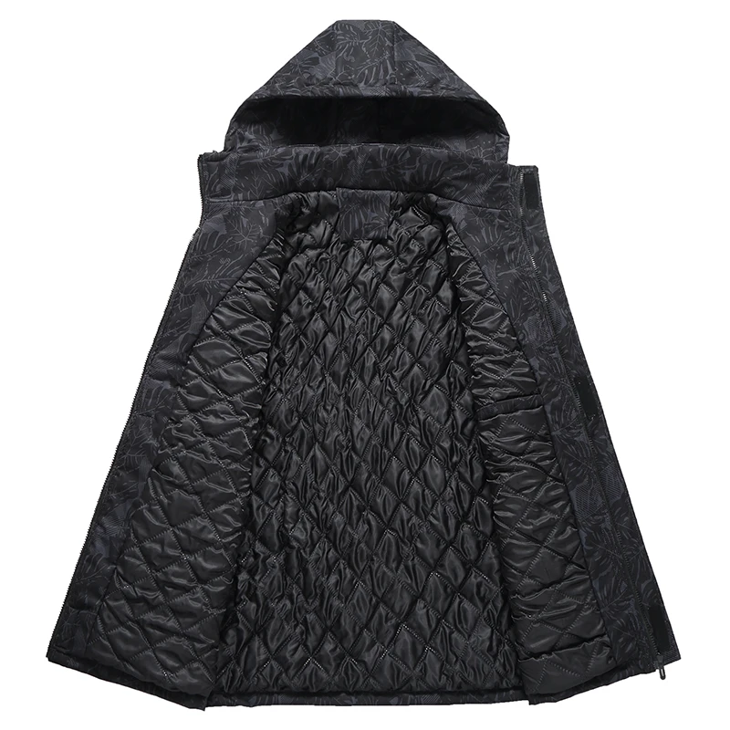 150KG New Arrival Winter Trend Cotton Padded Clothes Casual Thick Camouflage Mens Jackets Parks Plus Size 8XL 9XL10XL