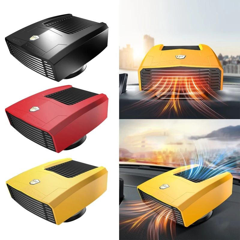 

Car Heater Electric Heating Fan 12/24V Windshield Defogging Demister Defroster Car Interior Heating Machine