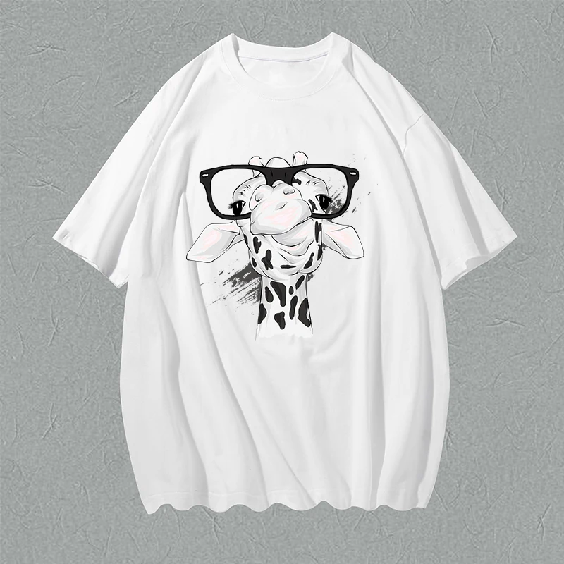 

Черно-белая повседневная одежда, роскошная любовная майка, футболка с принтом аниме для сна, поп-тренировка, граффити, блуза