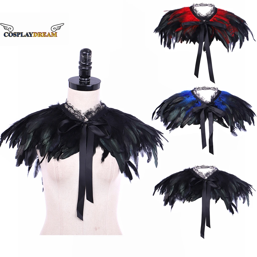 Взрослая искусственная накидка с капюшоном средневековый костюм ведьма Wicca