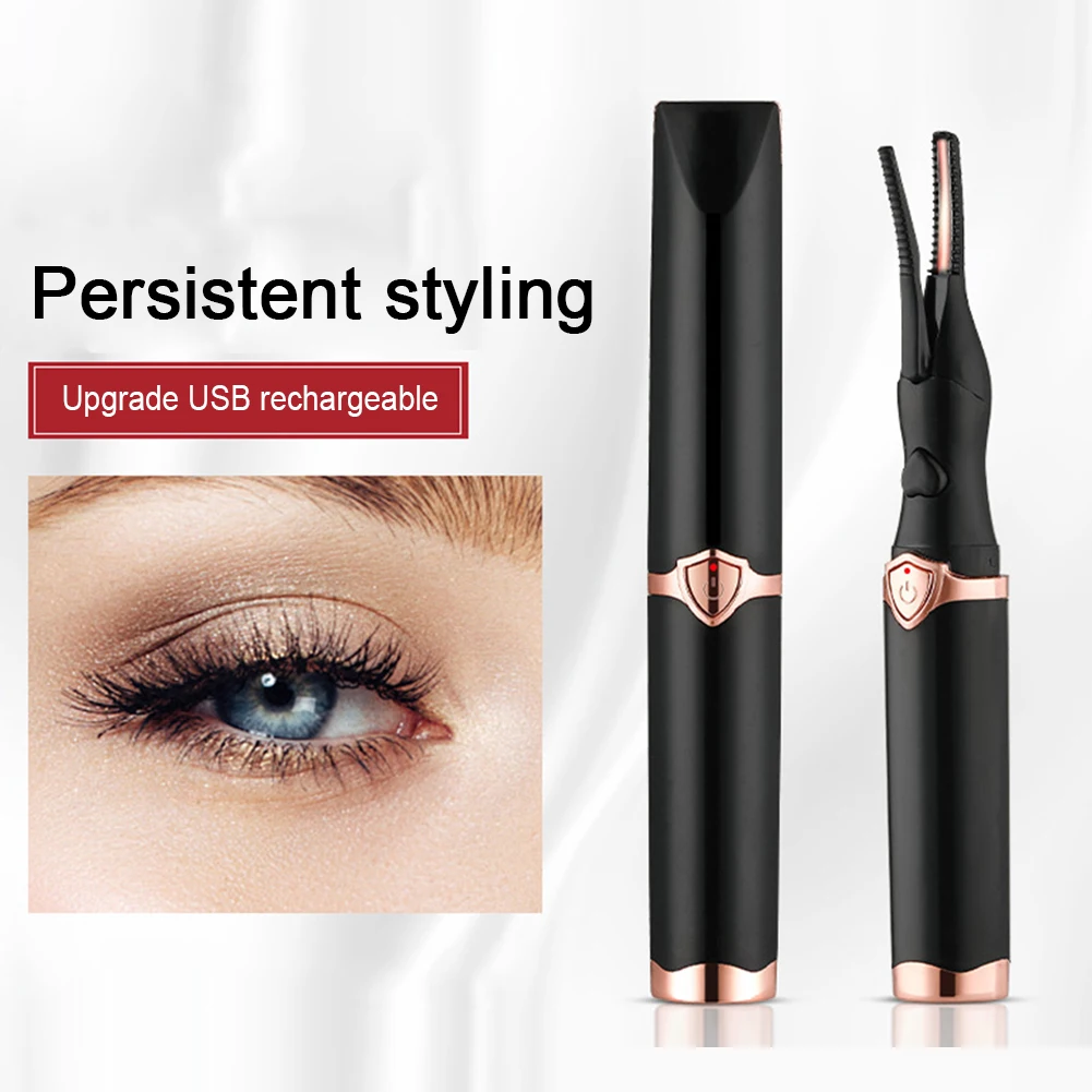 

3 Temperature Mode Eye Lashes Curling Clip Mini Eyelash Curlers Portable False Eyelashes Extension Cosmetic Beauty Makeup Toolsm