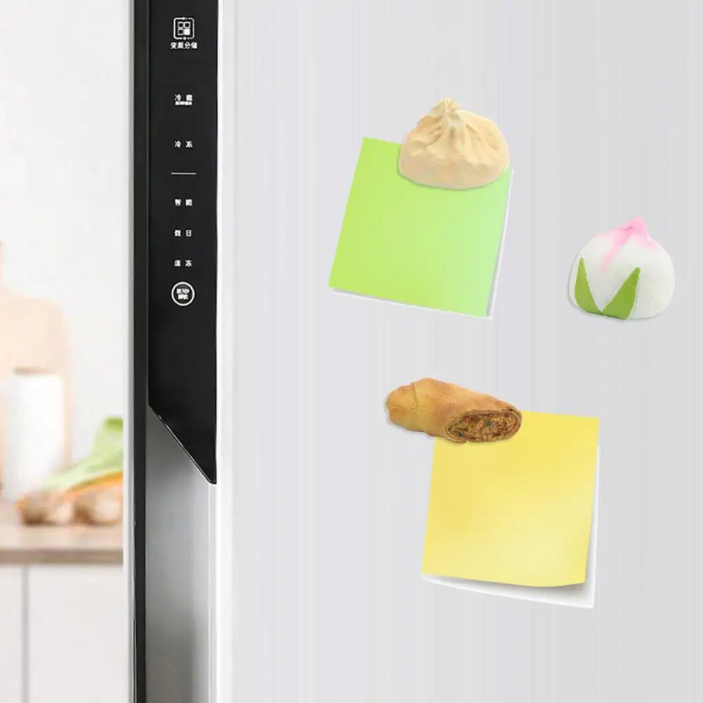 Smooth Edge  Fashion Miniature Food Mode Simulated Gourmet Fridge Magnet Good Detail Fridge Magnet No Drilling   Kitchen Supply
