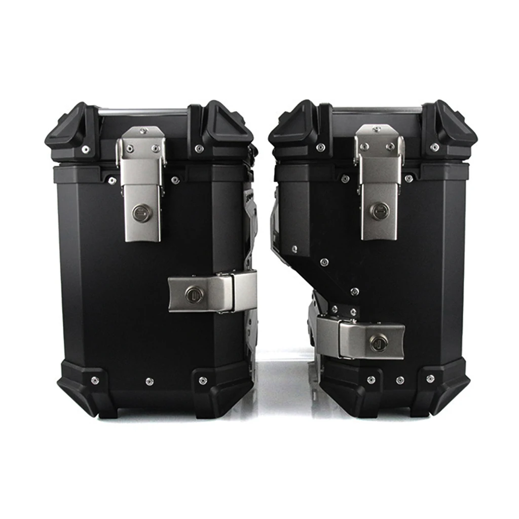 Мотоциклетные сумки алюминиевая боковая коробка для мотоцикла 38L боковые Чехлы