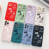 ins hot off sports shoes brand phone case for iphone 12 pro max 13 mini 11 x xs xr 7 8 6s plus sneakers white soft tpu cover