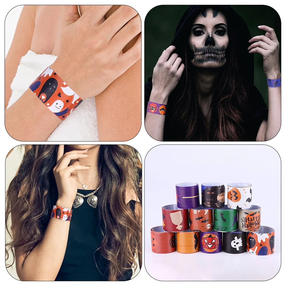 72 шт. игрушки-браслеты Papa Circle детские игрушки на Хэллоуин подарок для вечеринки