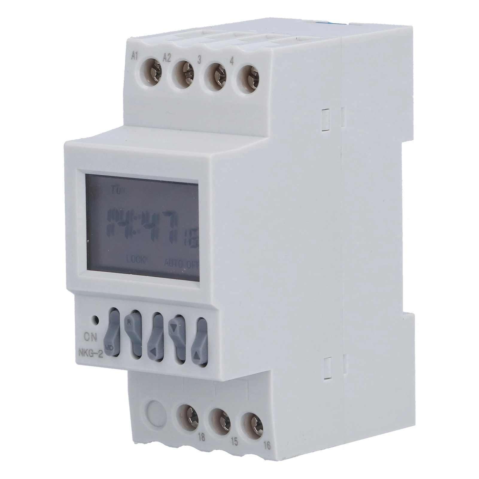 

Time Control Switch 3V Rechargeable Lithium Battery Second Control NKG‑2 to Second Guide Rail Time Control Switch