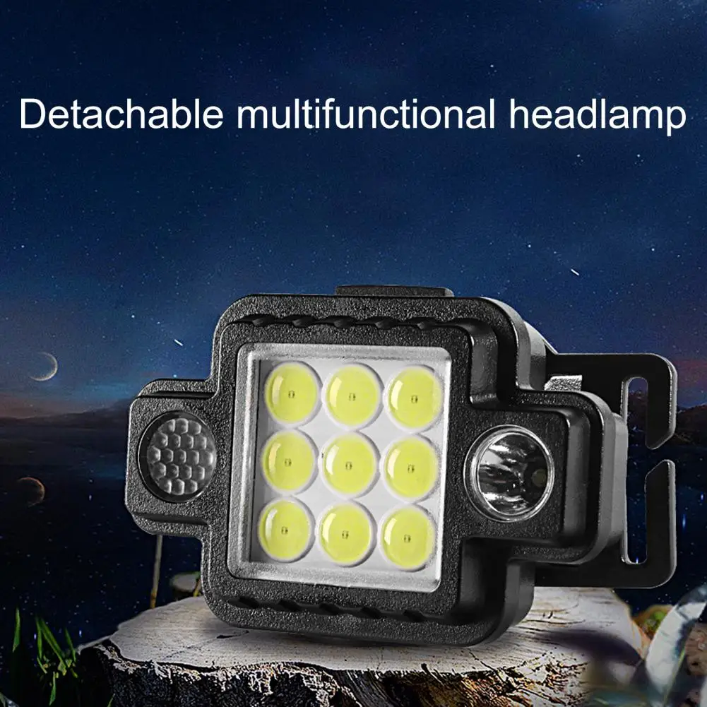 

Head Lamp Durable Magnetic Safe Ultra Bright COB Camping Head Lamp for Outdoor