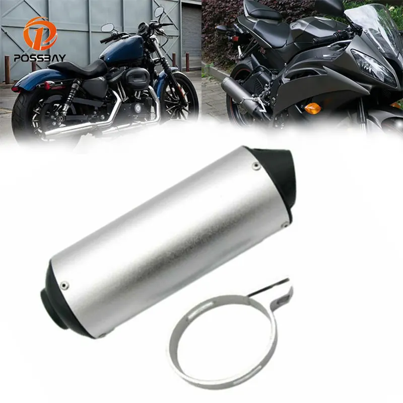 

Motorcycle 38 mm Exhaust Muffler Escape For Honda Yamaha Kawasaki Universal For 125 150 160 CC Atv Moto Pipe Clamp Dirt Pit Bike