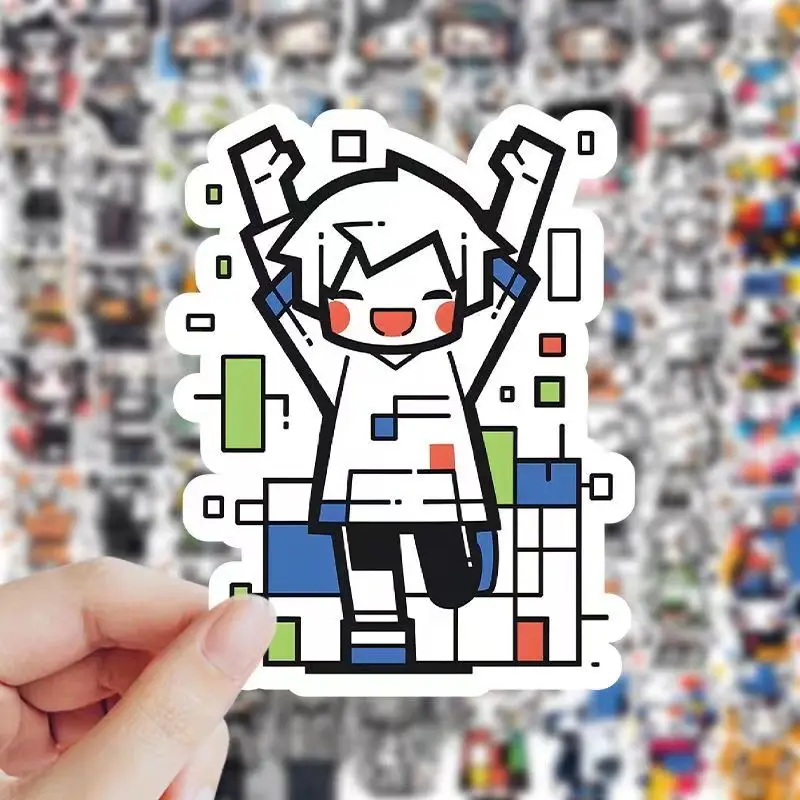 

50 шт., водонепроницаемые наклейки для ноутбука, телефона