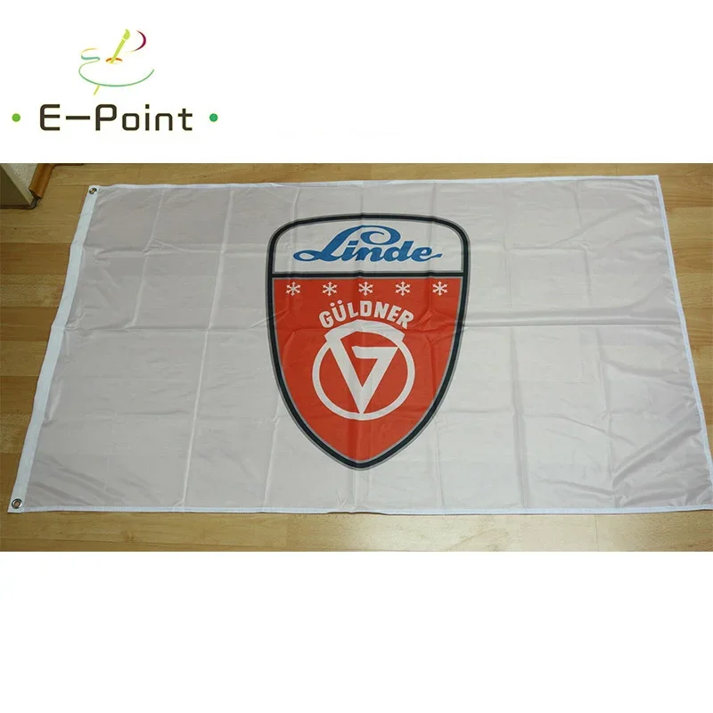 Флаг Linde Guldner трактор 2 фута * 3 (60*90 см) 5 футов (90*150 размер рождественские украшения