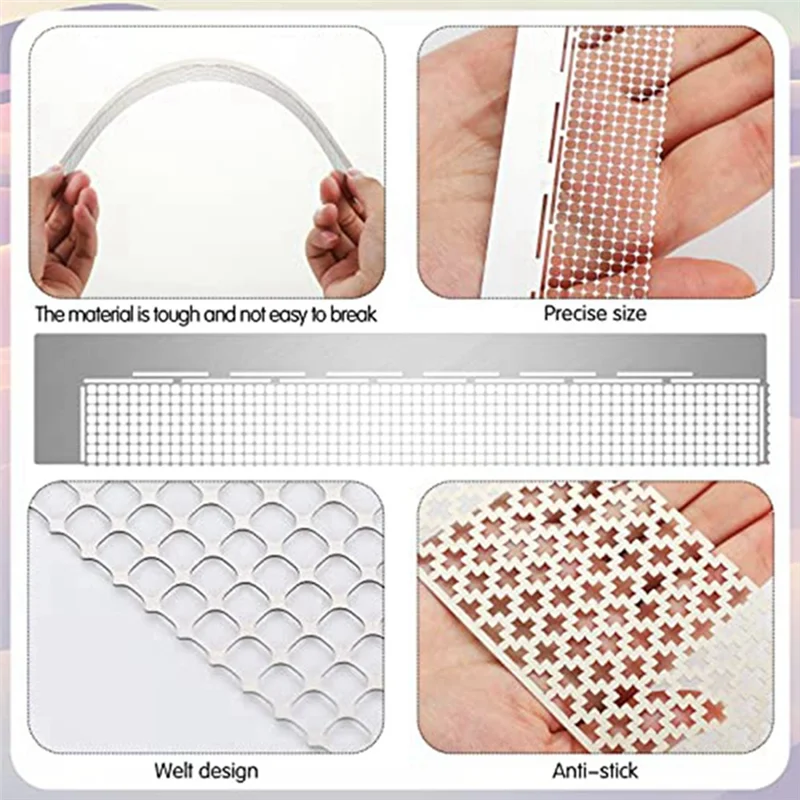 1 комплект линейки для алмазной живописи сетчатая линейка из нержавеющей стали 216