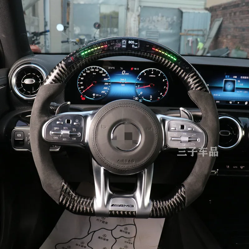 

LED steering wheel For Mercedes-Benz AMG V-class EQC EQS EQB EQA 13-22 years full range of models custom steering wheel