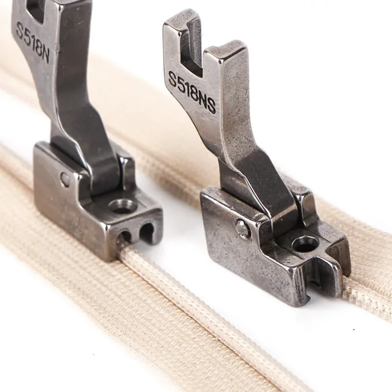 S518 S518N S518S S518NS невидимая прижимная лапка на молнии для промышленной швейной машины JUKI BROTHER Швейные аксессуары