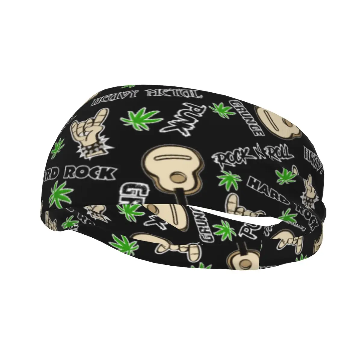 

Cannabis Leaf Sweatband Wide Workout Sweat Headbands for Unisex Non Slip Marijuana Weed Hair Bandages Gym Fitness Yoga Hairband