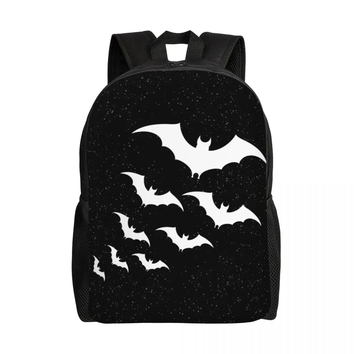 

Рюкзак «летучая мышь в ночи» для женщин и мужчин, водостойкий, для школы, колледжа, Хэллоуина, Готическая оккультная сумка с ведьмой, сумка для книг с принтом