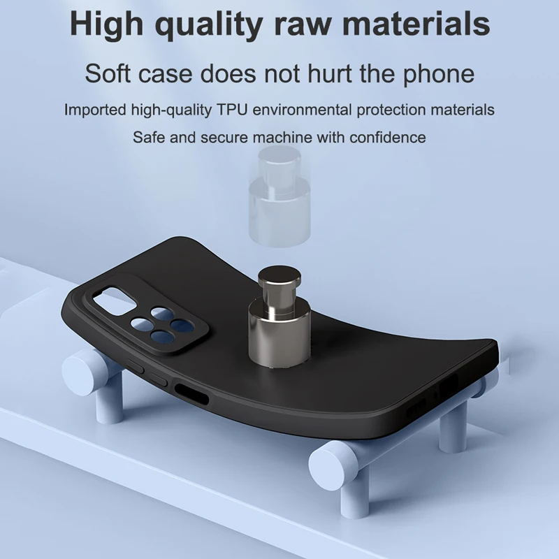 Жидкий силиконовый чехол для Xiaomi Redmi Note 11 11T 10 9 9S 9T 8 8T 7 Pro POCO F3 M3Pro X3GT Мягкий защитный