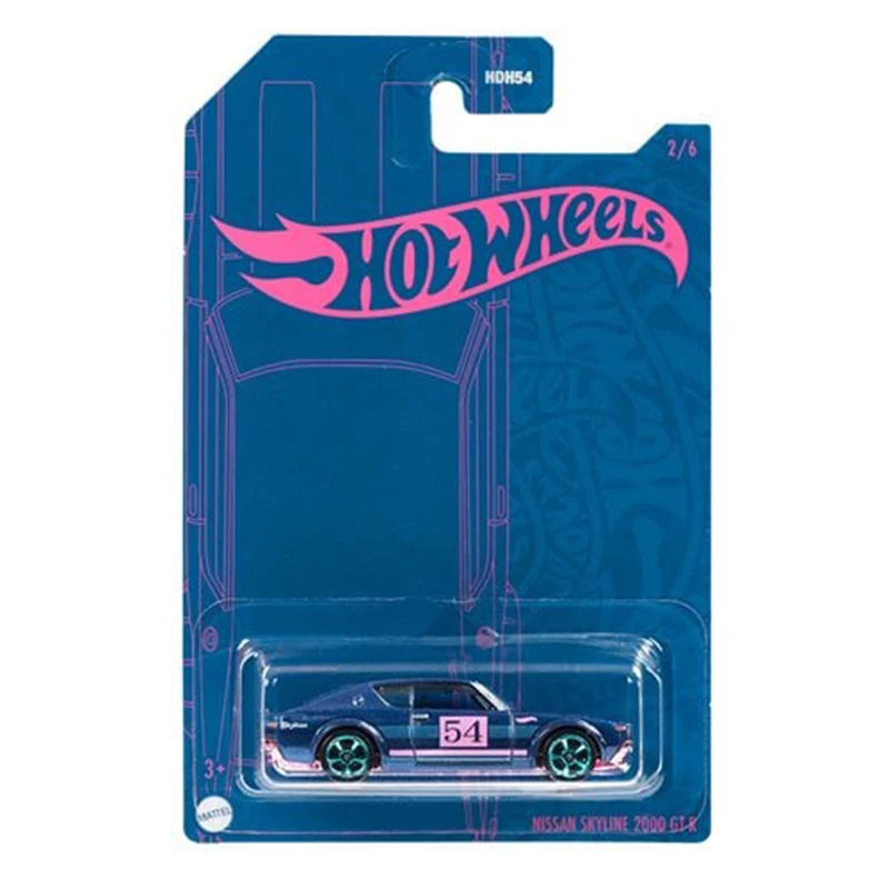 Горячие колеса жемчуг и хром 54-я годовщина нитро задняя дверь/Nissan Skyline 2000 GT-R 1/64