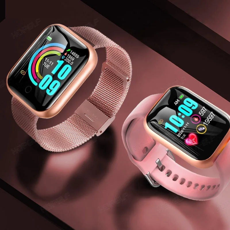 

Смарт-часы для мужчин и женщин 2021 спортивные Смарт-часы фитнес-браслет трекер активности пульсометр для Android Смарт-часы