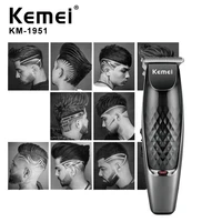 kemei hairtrimmer for men kernei contour hair clipper kemel detailing machine 0 mm keimei rechargeable edging razor with nozzles