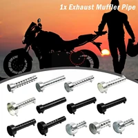 universal motorcycle exhaust pipe modification adjustable exhaust pipe core motorcycle exhaust back muffler detachable pres k0l4