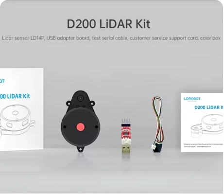 LDROBOT LD14P / D200 комплект LIDAR D500