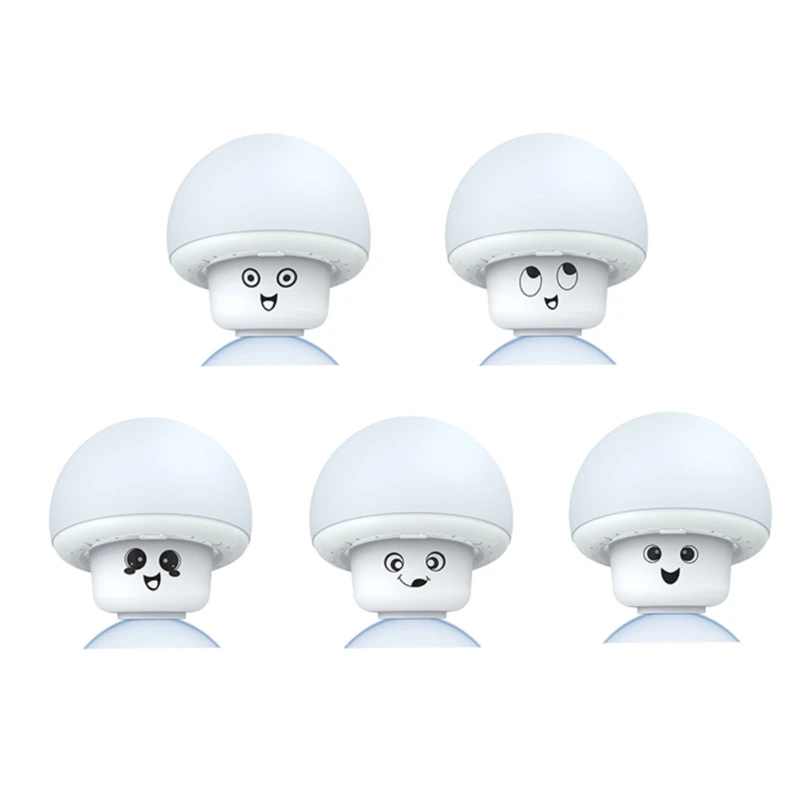 

Силиконовая Светодиодная лампа в форме гриба с сенсорным управлением, меняющий цвет, ночсветильник для детской, спальни, детской комнаты