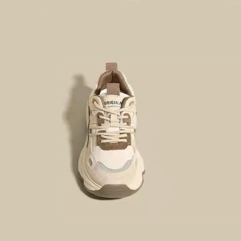 

Dad Shoes Women's Spring 2022 New Korean Version of The Retro Sponge Cake Thick-soled Running Sneakers
