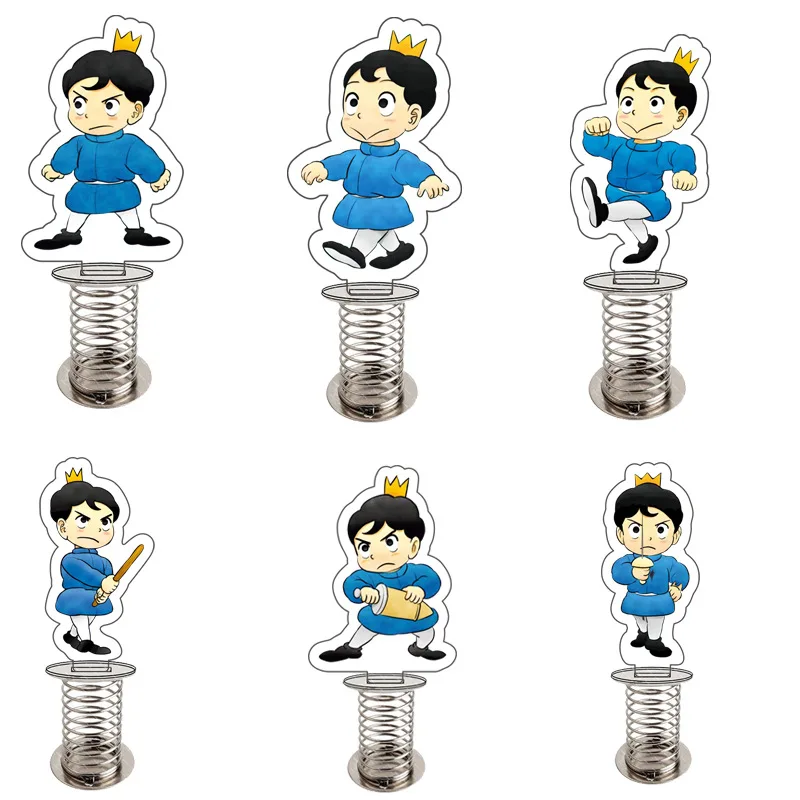

Ranking of Kings Toy Figures Woman Acrylic Spring Standing Model Anime Figure Toys Figure Bojji Desktop Vehicle-mounted Jewelry