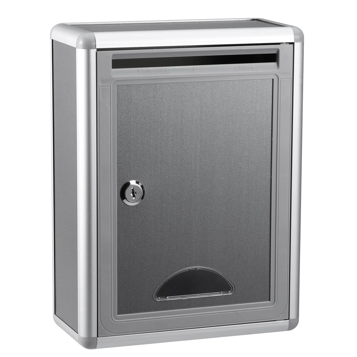 

Box Suggestion Wall Mailbox Drop Lockmounted Locking Mail Donation Boxes Metalpost Hanging Ballot Mount Steel Stainless Letter