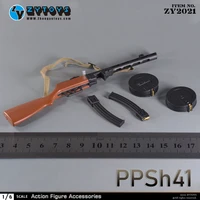 zytoys 16 ppsh41 burp gun model soldier poposa wwii weapon for 12 inch action figures accessories