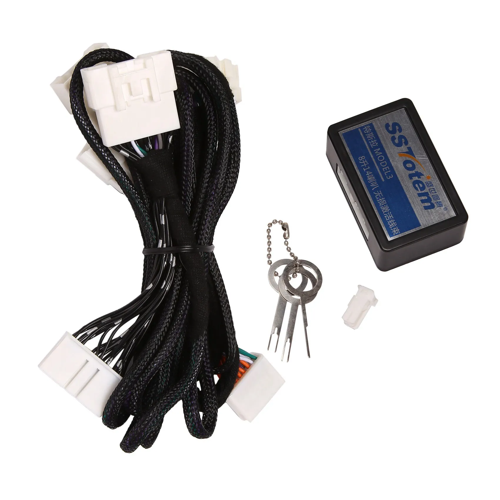 

Жгут проводов для Tesla Model 3 2021 SR + Audio System DIY, обновление 8 звуковых сигналов, 12 звуковых сигналов, модификация аксессуаров