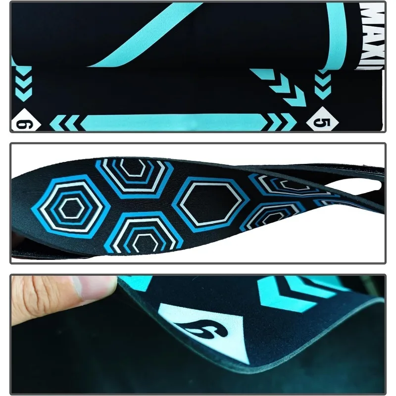 Футбольный тренировочный коврик 40x60 см нескользящий регулируемой формы для