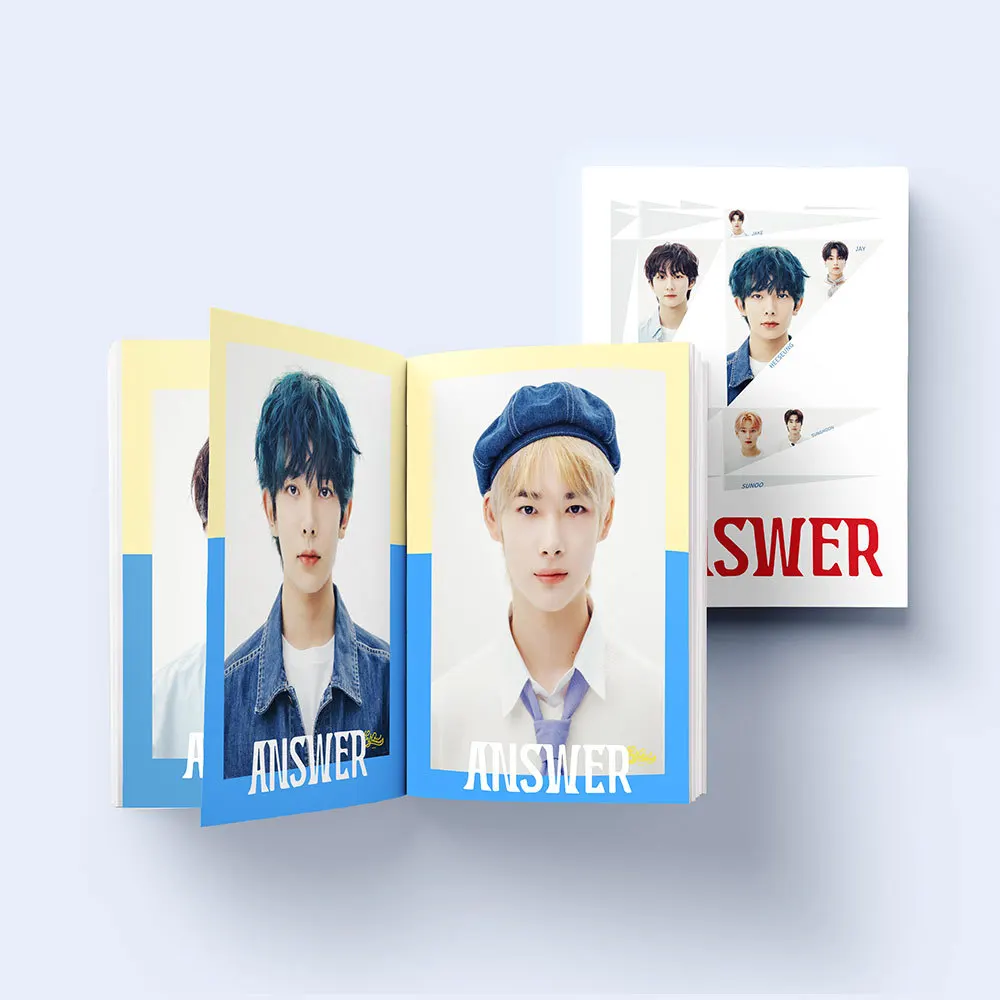 

50 страниц Kpop Enhypen новый альбом ответ Мини Фотоальбом