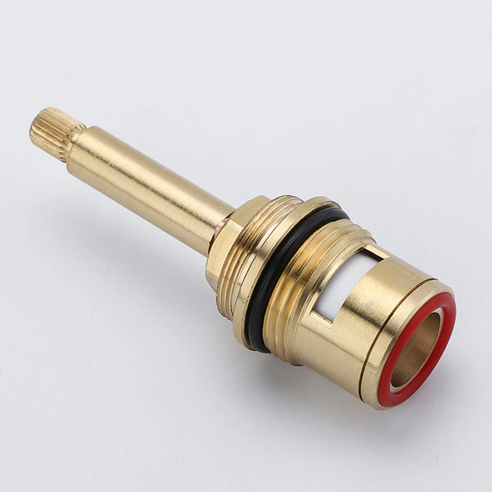 

Сменные клапаны для крана, латунный керамический стержень с поворотом на четверть, с резьбой G3/4 дюйма, для горячей и холодной воды, для кухни