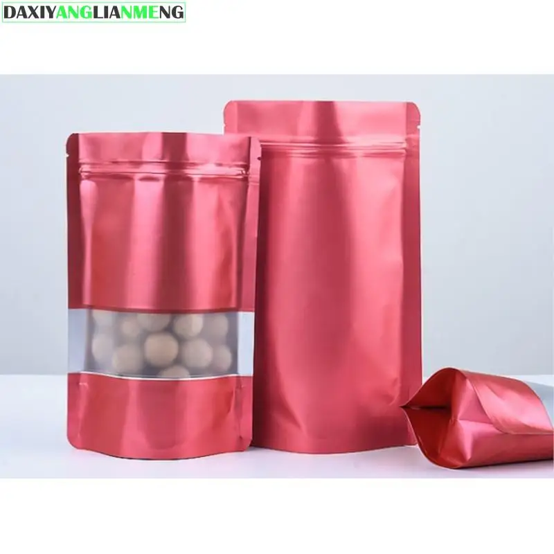 100 шт. мешочки из алюминиевой фольги с застежкой-молнией | Дом и сад