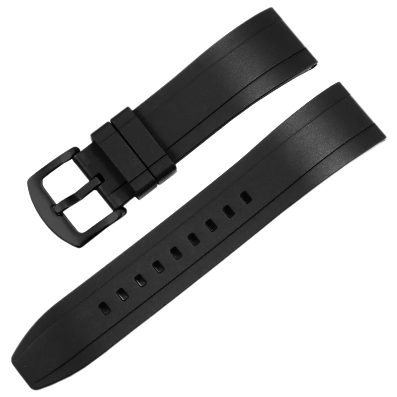 Universal Replacement Rubber Watch Strap 18/19/20/21/22/23/24mm Men's And Women's Silicone Watchband