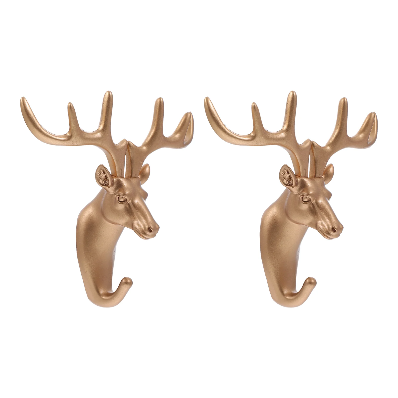 2 шт. вешалка для ювелирных изделий крючки с головой оленя подвешивания животных