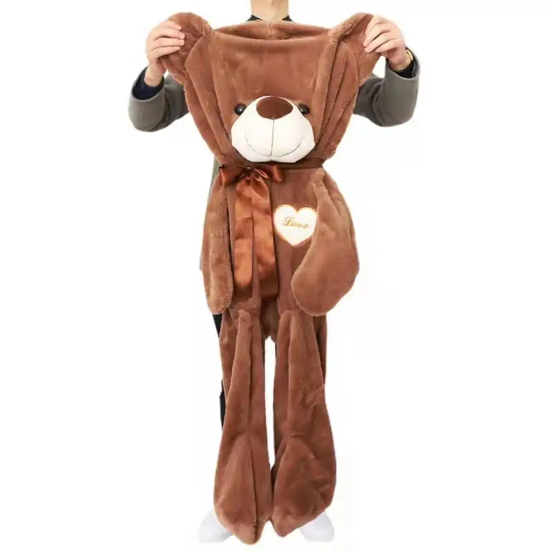 

6 Colors 40-250cm Giant Teddy Skin Plush Toy Animal Soft Bear Coat Empty Baby Sleeping Pillow Kids Doll Children Gifts
