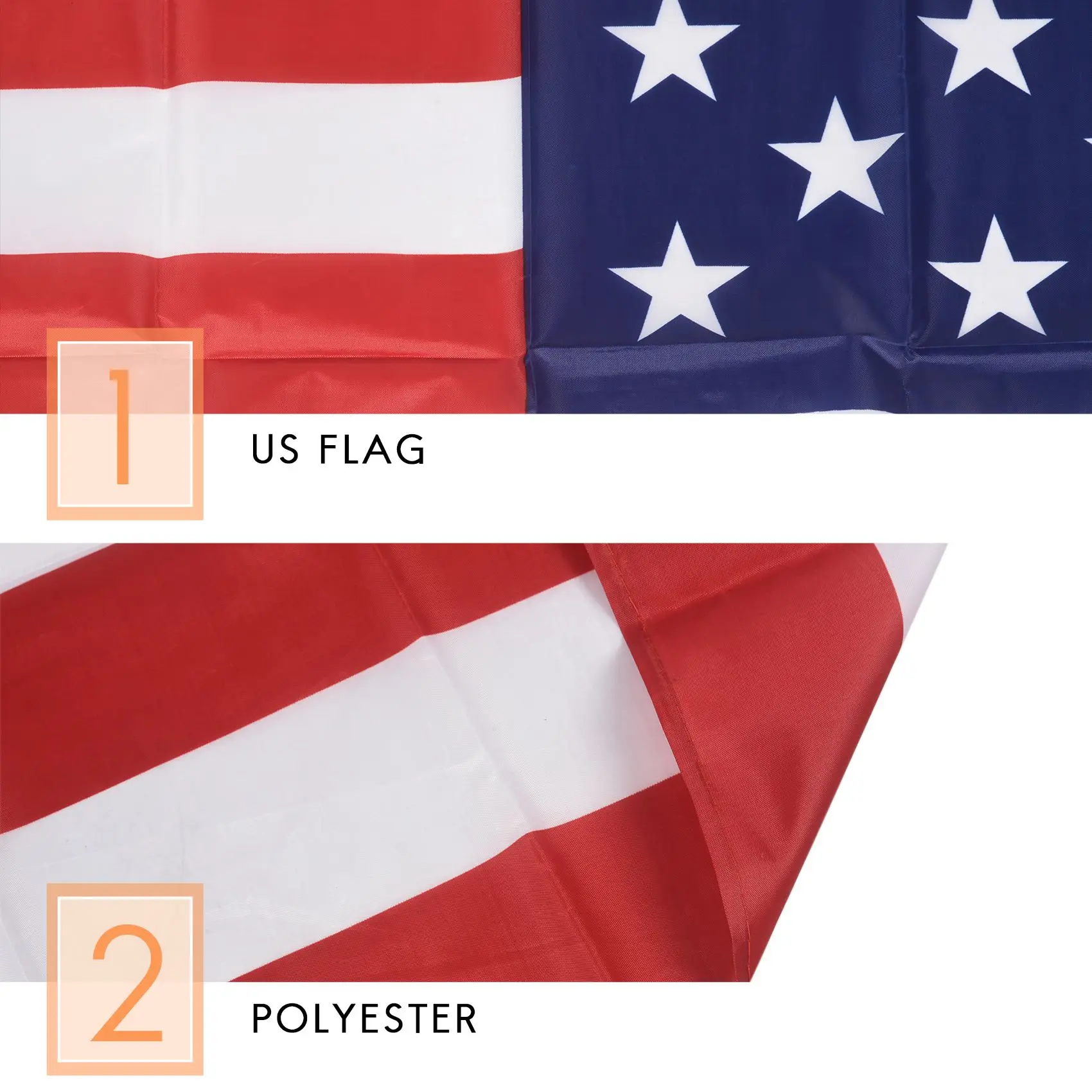 Продвижение Американский флаг США - 150 x 90 см (100% соответствует изображению)