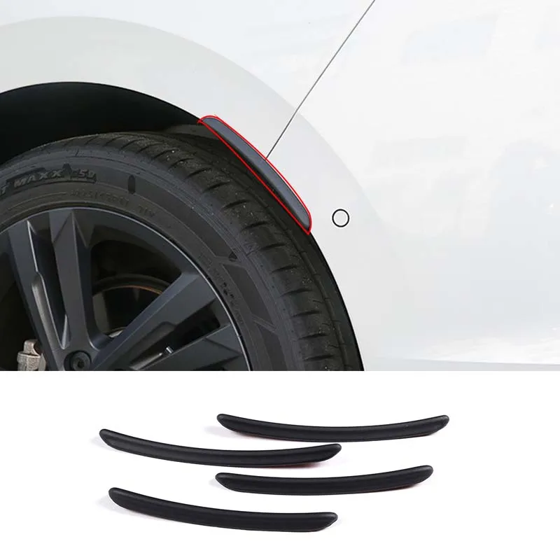 

4PCS Car Trims Mudguard Wheel Fender Wheel Trims Eyebrow Car Wheel Arch Protectors For Volkswagen Golf 8 MK8 2020-2022 Accessory