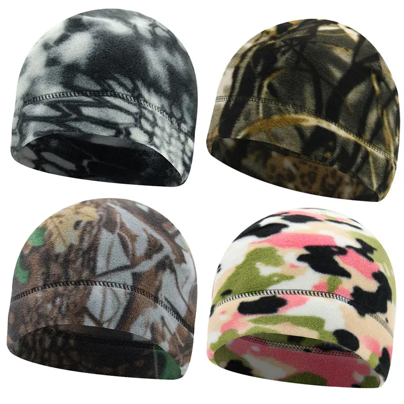 

1pc Warm Fleece Hats Unisex Autumn Winter Classic Outdoor Windproof Hiking Fishing Hunting Cycling Military Tactical Caps