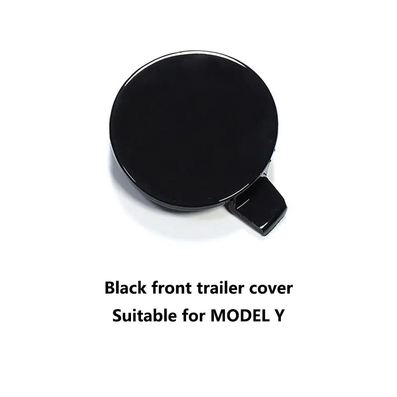 Автомобильный передний бампер, фаркоп, крышка, накладка на крышку прицепа, заглушка для Tesla Model Y, автомобильные детали, автомобильные аксессуары
