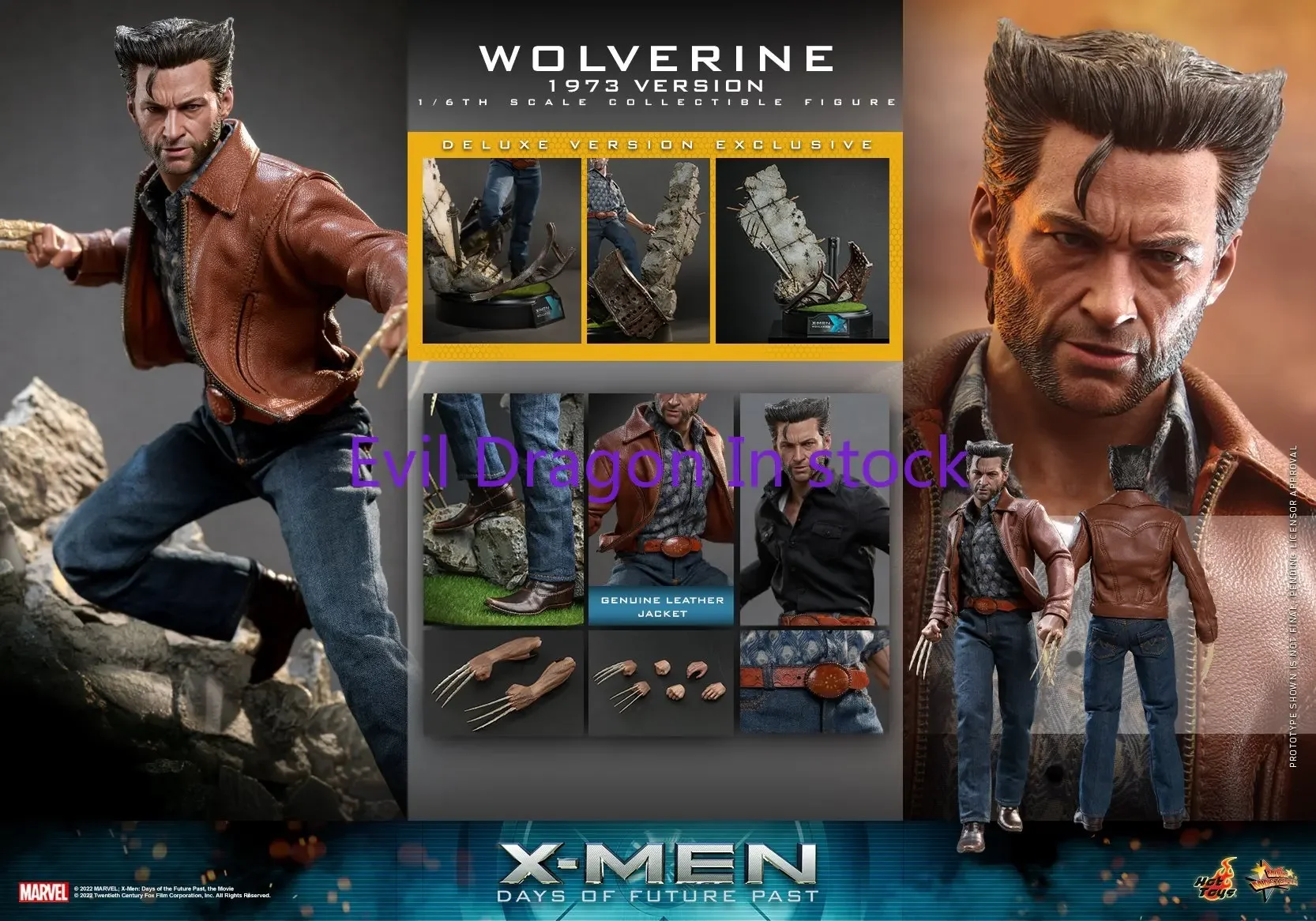 Hottoys Ht 1/6 Deluxe Sentinel Wolverine 1973 версия Mms659 Mms660 экшн-фигурка коллекция игрушек подарок