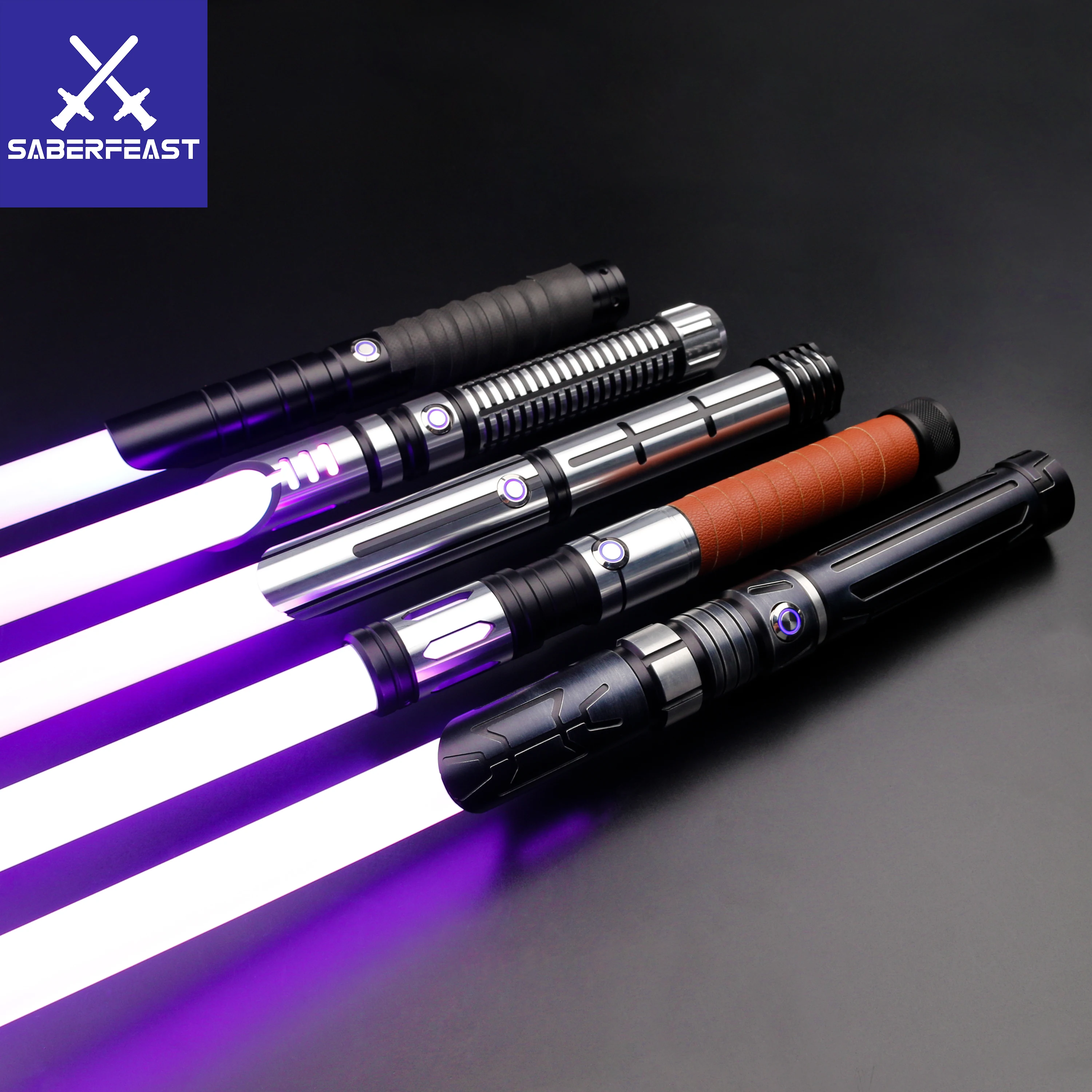 Txqsaber Lightsaber Neo Pixel Heavy Dueling Rgb Laser Sword Metal Hilt Smooth Swing Blaster Cosplay Jedi Luminous Kids Toys